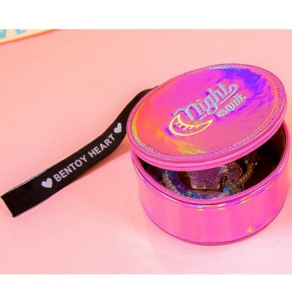 Women's Round Wristlet Bentoy Night Moon Pink - Picture 3 of 5